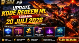 Update Kode Redeem ML Terbaru 20 Juli 2026, Berpeluang Dapat 1.000 Diamond dan Skin Gratis. (Foto: mobilelegends)