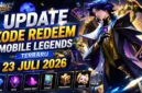 Update Kode Redeem Mobile Legends Terbaru 23 Juli 2026, Buruan Klaim Diamond, Skin, dan Item Gratis. (Foto: mobilelegends)