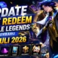Update Kode Redeem Mobile Legends Terbaru 23 Juli 2026, Buruan Klaim Diamond, Skin, dan Item Gratis. (Foto: mobilelegends)