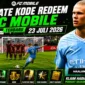 Update Kode Redeem FC Mobile Terbaru 23 Juli 2026, Ada Player OVR Tinggi Gratis. (Foto: ea)