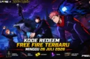 Kode Redeem FF Terbaru 26 Juli 2026, Klaim Hadiah Gratis Bundle hingga Skin Senjata. (Foto: garena)