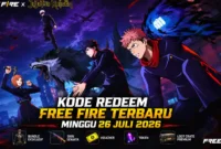 Kode Redeem FF Terbaru 26 Juli 2026, Klaim Hadiah Gratis Bundle hingga Skin Senjata. (Foto: garena)