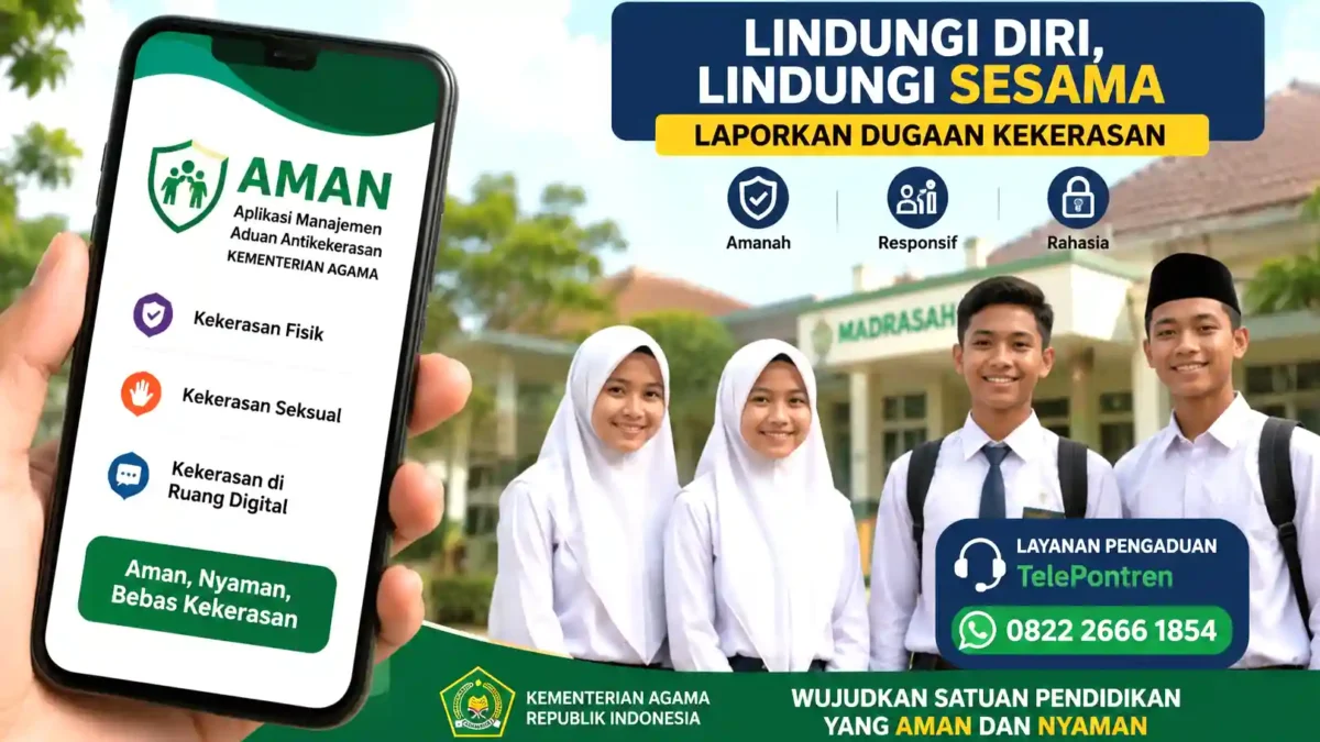 Kena Bullying di Sekolah? Kini Bisa Lapor Lewat Aplikasi AMAN Kemenag. (Foto: AI)