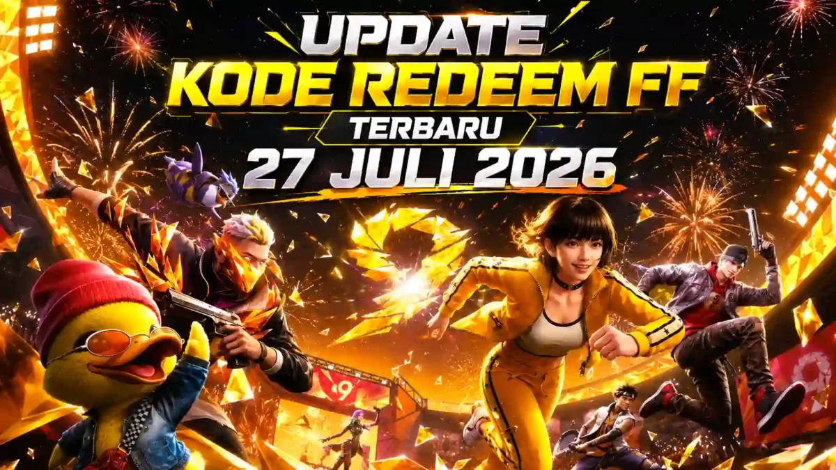 Kode Redeem FF Terbaru 27 Juli 2026 Update Hari Ini, Klaim Bundle Gratis. (Foto: garena)