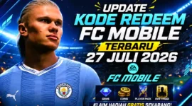 Kode Redeem FC Mobile Terbaru 27 Juli 2026 Update Hari Ini, Klaim Gems Gratis. (Foto: Sportskeeda/oneesports)
