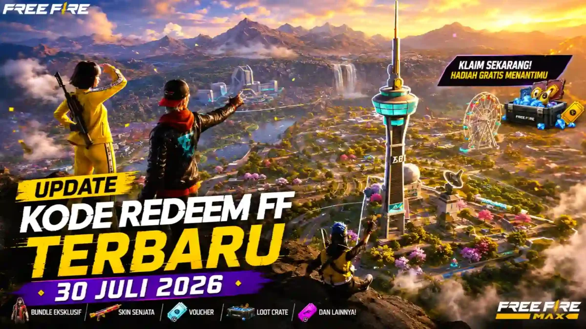 Jangan Sampai Terlewat, Kode Redeem FF Terbaru 30 Juli 2026 Masih Bisa Diklaim, Cek Daftar Lengkapnya. (Foto: garena)