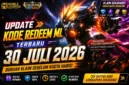 Kode Redeem ML Terbaru 30 Juli 2026 Kembali Hadir, Cek Daftar Kode Sebelum Kuota Habis. (Foto: mobilelegends)