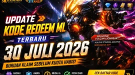 Kode Redeem ML Terbaru 30 Juli 2026 Kembali Hadir, Cek Daftar Kode Sebelum Kuota Habis. (Foto: mobilelegends)