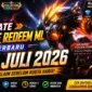 Kode Redeem ML Terbaru 30 Juli 2026 Kembali Hadir, Cek Daftar Kode Sebelum Kuota Habis. (Foto: mobilelegends)