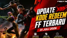 Garena Kembali Membagikan Kode Redem FF Terbaru 31 Juli 2026, Cek Daftar Lengkapnya. (Foto: garena)