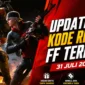 Garena Kembali Membagikan Kode Redem FF Terbaru 31 Juli 2026, Cek Daftar Lengkapnya. (Foto: garena)