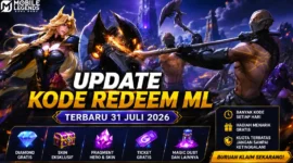 Moonton Bagikan Kode Redeem ML Terbaru 31 Juli 2026 - Cek Daftar Lengkapnya. (Foto: mobilelegends)
