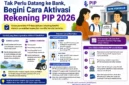 Tak Perlu Datang ke Bank, Begini Cara Aktivasi Rekening PIP 2026. (Foto: AI)