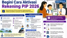 Tak Perlu Datang ke Bank, Begini Cara Aktivasi Rekening PIP 2026. (Foto: AI)