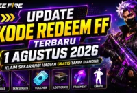 Kode Redeem FF Terbaru 1 Agustus 2026 Resmi Rilis, Klaim Skin, Bundle hingga Loot Crate Gratis Sebelum Hangus. (Foto: garena)