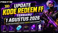 Kode Redeem FF Terbaru 1 Agustus 2026 Resmi Rilis, Klaim Skin, Bundle hingga Loot Crate Gratis Sebelum Hangus. (Foto: garena)