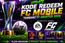 Kode Redeem FC Mobile Terbaru 01 Agustus 2026 Resmi Rilis, Buruan Klaim Gems, Coins, dan Player OVR Tinggi. (Foto: ea)
