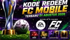 Kode Redeem FC Mobile Terbaru 01 Agustus 2026 Resmi Rilis, Buruan Klaim Gems, Coins, dan Player OVR Tinggi. (Foto: ea)