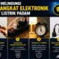 Listrik Sering Padam? Ini Cara Melindungi Perangkat Elektronikmu agar Tidak Cepat Rusak. (Foto: AI)