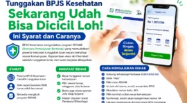 Tunggakan BPJS Kesehatan Sekarang Udah Bisa Dicicil Loh! Ini Syarat dan Caranya. (Foto: AI)