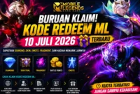 Buruan Klaim! Kode Redeem ML 10 Juli 2026 Terbaru, Dapat Diamond, Skin, dan Emote Gratis. (Foto: dok Mobile Legends/detik)