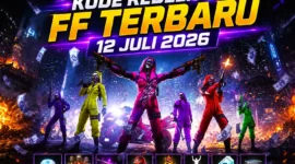Kode Redeem FF Terbaru 12 Juli 2026, Buruan Klaim Diamond, Bundle, dan Skin Gratis. (Foto: Garena/akurat)