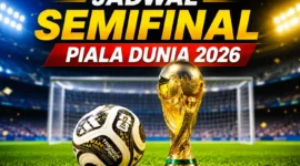 Jadwal Semifinal Piala Dunia 2026! Empat Tim Terbaik Dunia Berebut Tiket Final. (Foto: FIFA/umj)