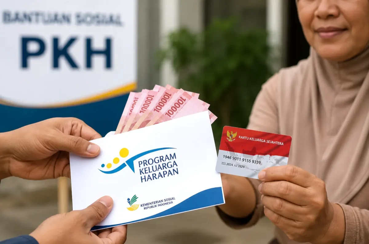 PKH Tahap 3 Juli 2026 Mulai Cair, Cek Jadwal, Nominal Bantuan, dan Status Penerima. (Foto: AI)