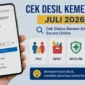 Cara Cek Desil Kemensos Juli 2026 Lewat Web Online, Ketahui Status Penerima PKH, BPNT, dan BPJS PBI. (Foto: AI)