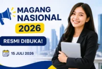 Pendaftaran Magang Nasional 2026 Resmi Dibuka, Cek Syarat, Kuota, dan Cara Daftarnya. (Foto: AI)