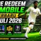 Kode Redeem FC Mobile Terbaru 17 Juli 2026 Resmi Rilis, Klaim Gems dan Player OVR Tinggi Sebelum Kehabisan. (Foto: EA Sports)