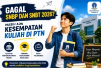 Gagal SNBP dan SNBT 2026? Masih Ada Kesempatan Kuliah di PTN, Simak Jalur Alternatif Ini. (Foto: AI)