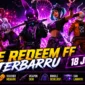 Kode Redeem FF Terbaru 18 Juli 2026 Resmi Dibagikan, Klaim Diamond, Bundle, dan Weapon Skin Gratis Sekarang. (Foto: vexagame)