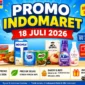 Promo Indomaret Hari Ini 18 Juli 2026, Minyak Goreng hingga Produk Segar Diskon Besar. (Foto: AI)