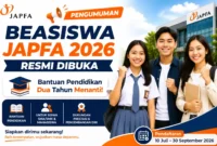 Beasiswa JAPFA 2026 Resmi Dibuka, Bantuan Pendidikan Dua Tahun Menanti, Cek Syarat dan Cara Daftarnya. (Foto: AI)