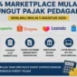 Mulai 1 Agustus 2026, Empat Marketplace Mulai Pungut Pajak Toko Online. (Foto: AI)