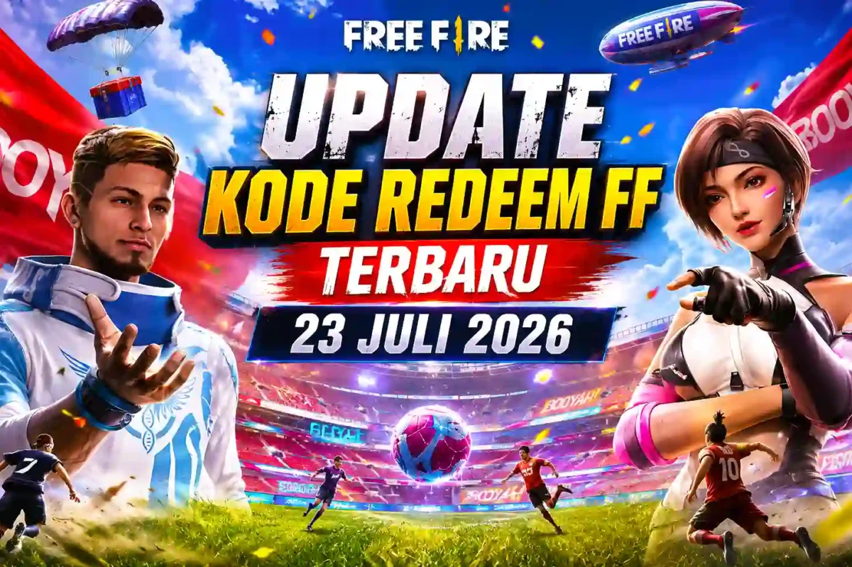 Update Kode Redeem FF Terbaru 23 Juli 2026, Klaim Skin Senjata hingga Bundle Gratis Hari Ini. (Foto: garena)