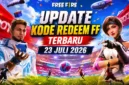 Update Kode Redeem FF Terbaru 23 Juli 2026, Klaim Skin Senjata hingga Bundle Gratis Hari Ini. (Foto: garena)