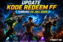Update Kode Redeem FF Terbaru 24 Juli 2026, Klaim Bundle, Skin Senjata, dan Loot Crate Gratis. (Foto: garena)