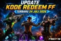 Update Kode Redeem FF Terbaru 24 Juli 2026, Klaim Bundle, Skin Senjata, dan Loot Crate Gratis. (Foto: garena)