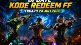 Update Kode Redeem FF Terbaru 24 Juli 2026, Klaim Bundle, Skin Senjata, dan Loot Crate Gratis. (Foto: garena)