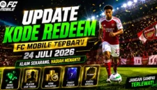Update Kode Redeem FC Mobile Terbaru 24 Juli 2026, Buruan Klaim Gems, Player OVR Tinggi, dan Pack Gratis!. (Foto: AI)