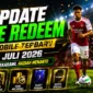 Update Kode Redeem FC Mobile Terbaru 24 Juli 2026, Buruan Klaim Gems, Player OVR Tinggi, dan Pack Gratis!. (Foto: AI)