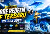 Kode Redeem FF Terbaru 25 Juli 2026, Buruan Klaim Bundle, Skin Senjata, dan Voucher Gratis. (Foto: garena)