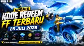 Kode Redeem FF Terbaru 25 Juli 2026, Buruan Klaim Bundle, Skin Senjata, dan Voucher Gratis. (Foto: garena)