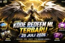 Buruan Klaim! Kode Redeem ML Terbaru 25 Juli 2026 Sudah Rilis, Ada Diamond, Skin, dan Emote. (Foto: mobilelegends)