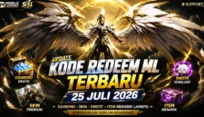 Buruan Klaim! Kode Redeem ML Terbaru 25 Juli 2026 Sudah Rilis, Ada Diamond, Skin, dan Emote. (Foto: mobilelegends)