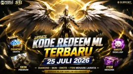 Buruan Klaim! Kode Redeem ML Terbaru 25 Juli 2026 Sudah Rilis, Ada Diamond, Skin, dan Emote. (Foto: mobilelegends)