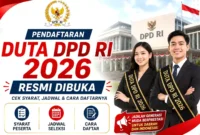 Pendaftaran Duta DPD RI 2026 Resmi Dibuka, Simak Syarat, Jadwal, dan Cara Daftarnya. (Foto: AI)