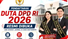 Pendaftaran Duta DPD RI 2026 Resmi Dibuka, Simak Syarat, Jadwal, dan Cara Daftarnya. (Foto: AI)